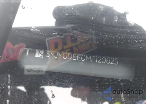 2021 Tesla Model Y Long Range Dual Motor All-Wheel Drive из США, поврежденный, VIN 5YJYGDEE0MF120625